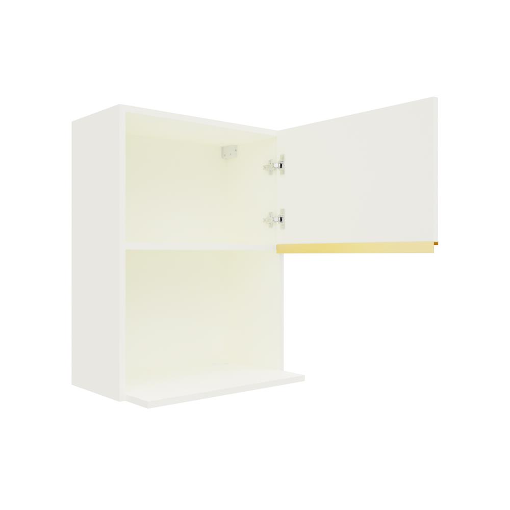 ตู้แขวนไมโครเวฟเรียบ JUPITER JUVENTAS 80x60 ซม. สีขาว