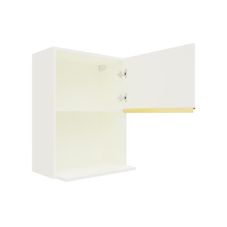 ตู้แขวนไมโครเวฟเรียบ JUPITER JUVENTAS 80x60 ซม. สีขาว_2