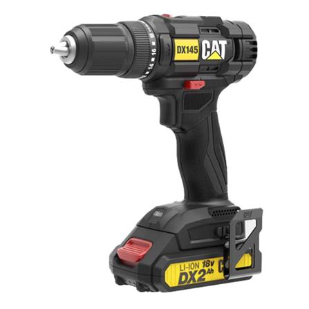 สว่านไขควงไร้สาย (พร้อมแบตเตอรี่) CAT DX145 18 โวลต์_0