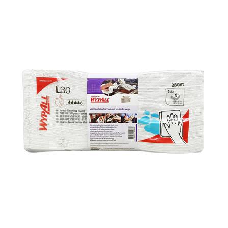 กระดาษเช็ดน้ำมัน KIMBERLY CLARK รุ่น 55-528081 สีขาว (แพ็ก 100 แผ่น)_0