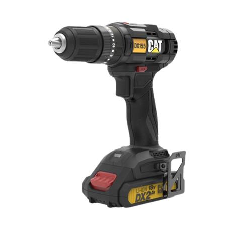 สว่านกระแทกไร้สาย (พร้อมแบตเตอรี่) CAT DX155 18 โวลต์_0