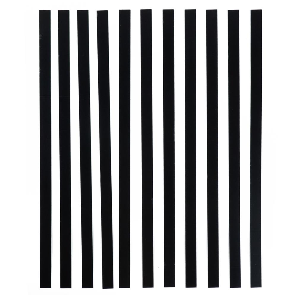 สติ๊กเกอร์ DIY HOME LIVING STYLE AC 2x50 ซม. สีดำ (แพ็ก 10 ชิ้น)