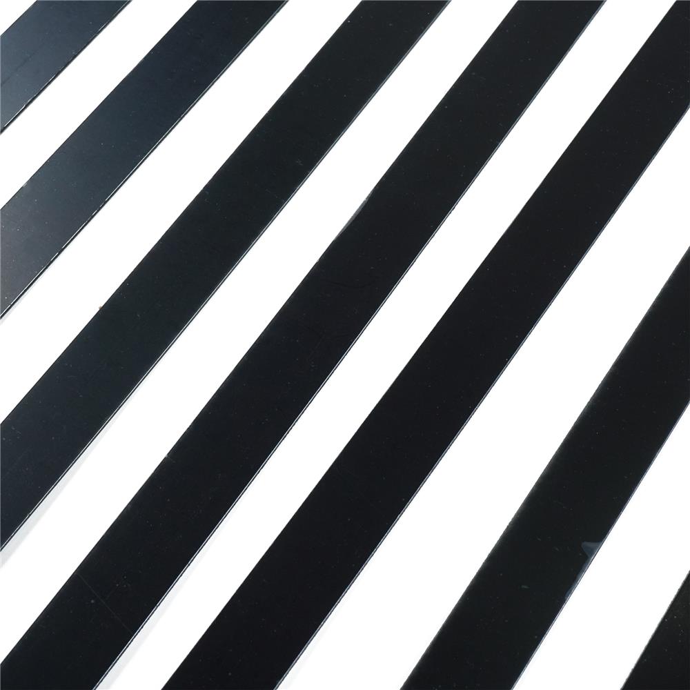 สติ๊กเกอร์ DIY HOME LIVING STYLE AC 2x50 ซม. สีดำ (แพ็ก 10 ชิ้น)