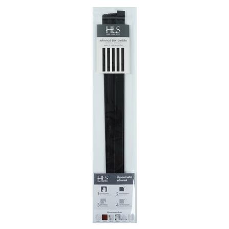 สติ๊กเกอร์ DIY HOME LIVING STYLE AC 2x50 ซม. สีดำ (แพ็ก 10 ชิ้น)_2