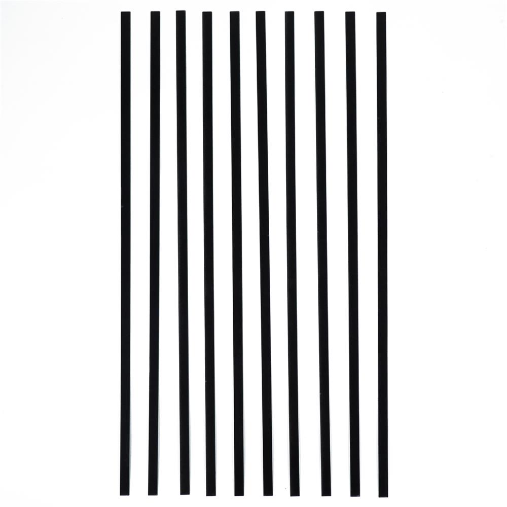 สติ๊กเกอร์ DIY HOME LIVING STYLE AC 1X50 ซม. สีดำ (แพ็ก 10 ชิ้น)