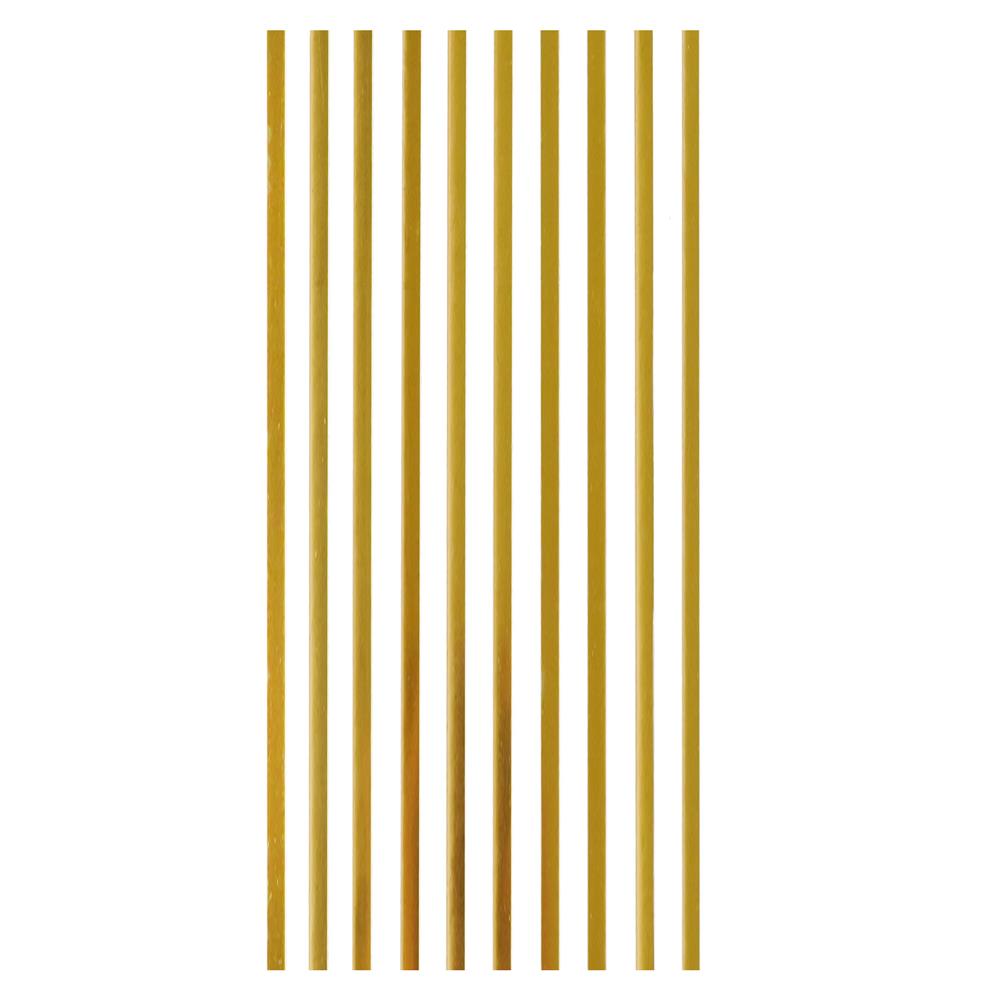 สติ๊กเกอร์ DIY HOME LIVING STYLE AC 1x50 ซม. สีทอง (แพ็ก 10 ชิ้น)