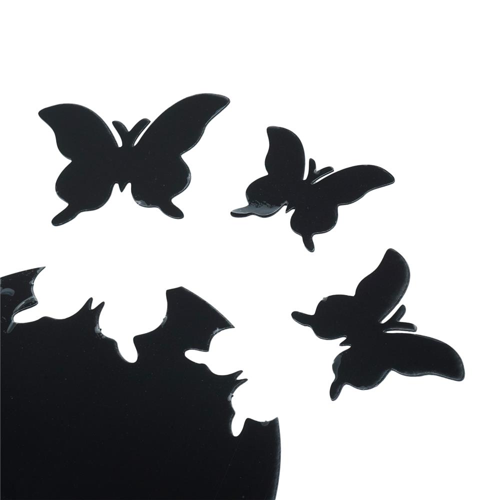 สติ๊กเกอร์ DIY HOME LIVING STYLE MOTH 26x26 ซม. (แพ็ก 4 ชิ้น)