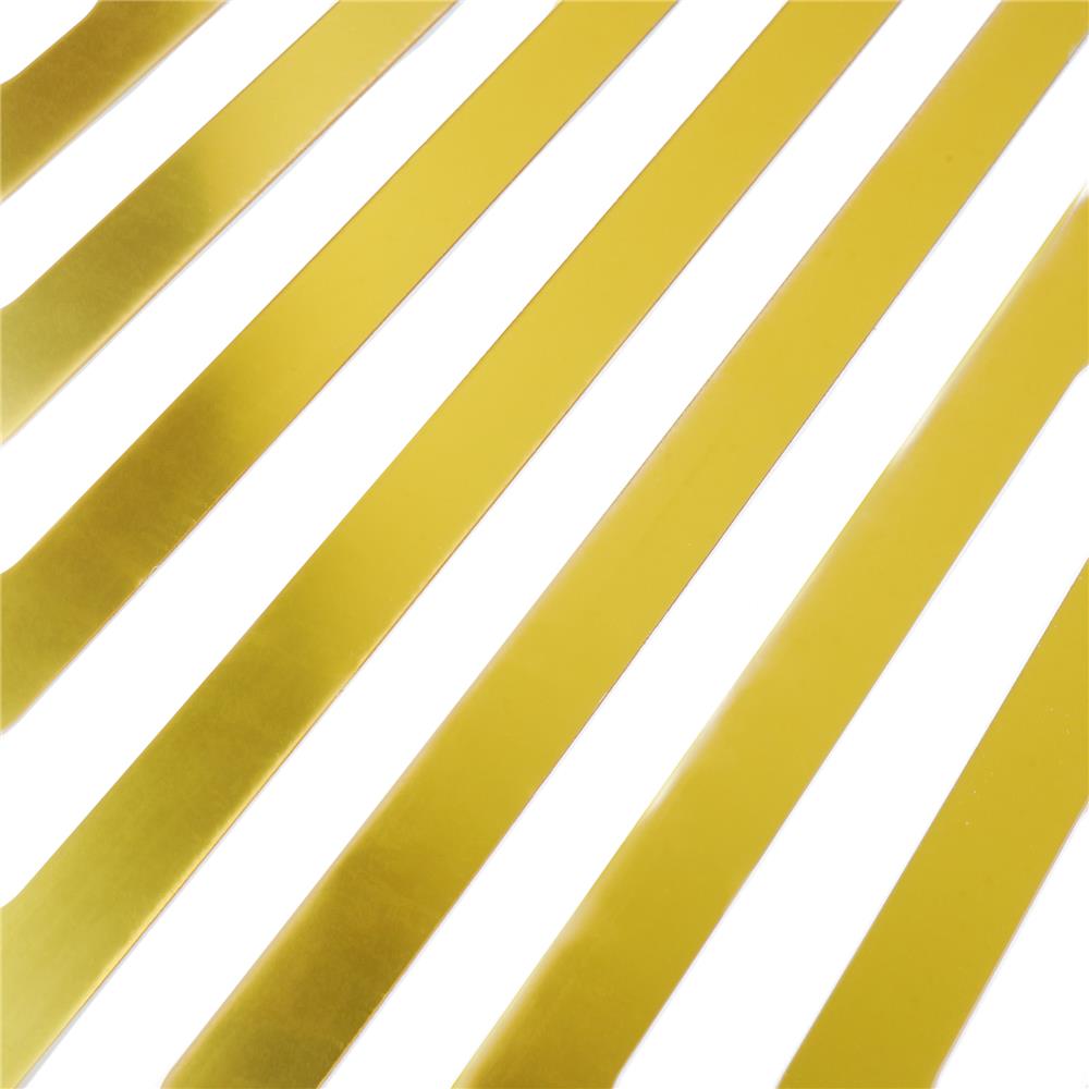 สติ๊กเกอร์ DIY HOME LIVING STYLE AC 2x50 ซม. สีทอง (แพ็ก 10 ชิ้น)