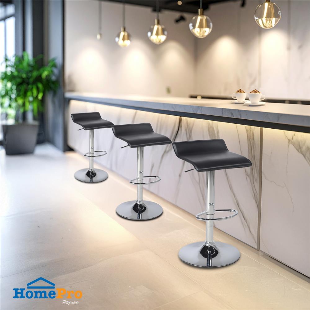 เก้าอี้บาร์ FURDINI MINTON สีดำ