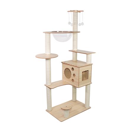 คอนโดแมวไม้ PETUS P101 146X68.5 ซม._0