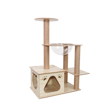 คอนโดแมวไม้ PETUS P058-1 92X59.5 ซม._0