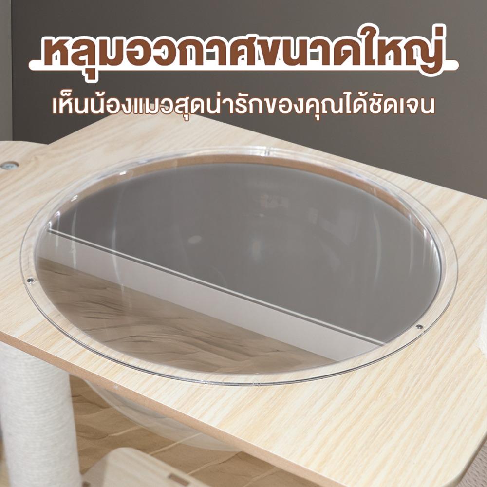 คอนโดแมวไม้ PETUS P115 184X92.5