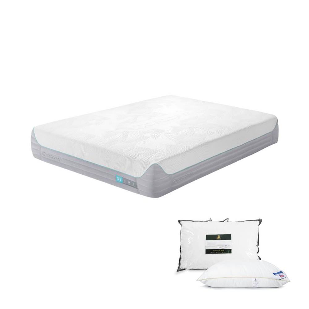 ที่นอน 5 ฟุต BEDGEAR S3 (พร้อมหมอนหนุน 2 ใบ)