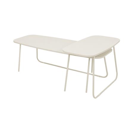 โต๊ะกลาง 2 ชิ้น FURDINI SECA 120 ซม. สีครีม_1