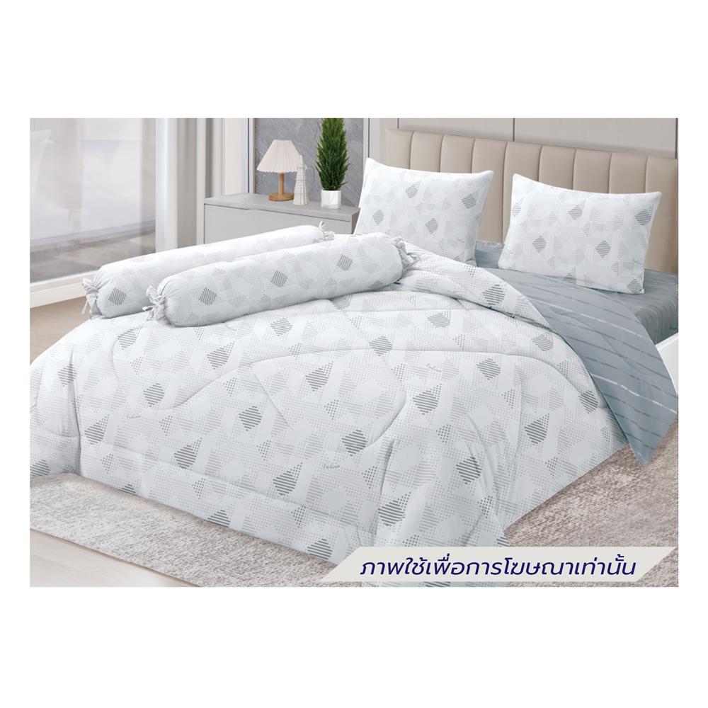ชุดผ้าปูที่นอน 6 ฟุต (ชุด 6 ชิ้น) FROLINA MICROTEX DF071