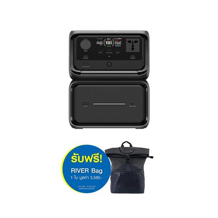 POWER BOX ECOFLOW RIVER 3 MAX PLUS 600 วัตต์ สีดำ_1