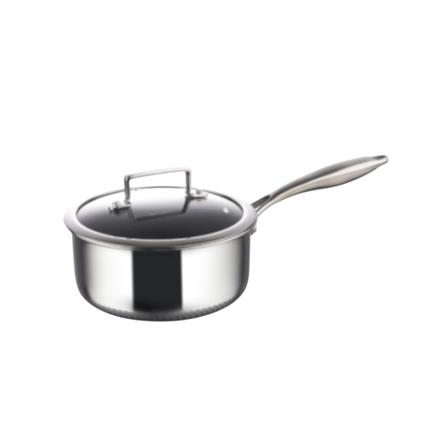 หม้อด้ามสเตนเลส 20 ซม. AMERCOOK ARISTO PRO_0