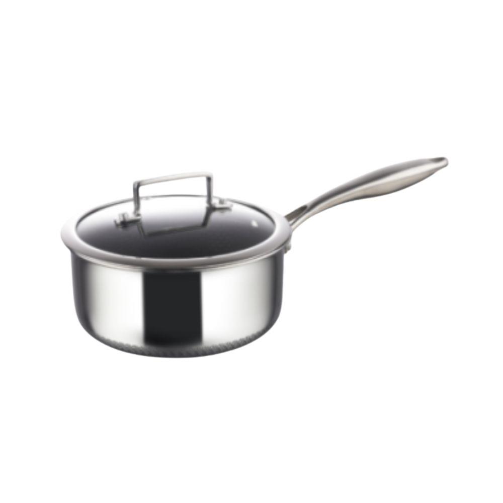 หม้อด้ามสเตนเลส 18 ซม. AMERCOOK ARISTO PRO