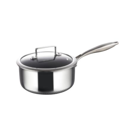 หม้อด้ามสเตนเลส 18 ซม. AMERCOOK ARISTO PRO_0