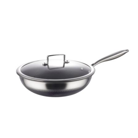 กระทะลึกสเตนเลส 30 ซม. AMERCOOK ARISTO PRO_0