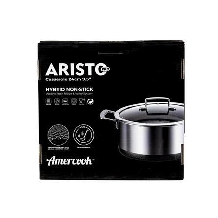 หม้อสเตนเลส 24 ซม. AMERCOOK ARISTO PRO_1