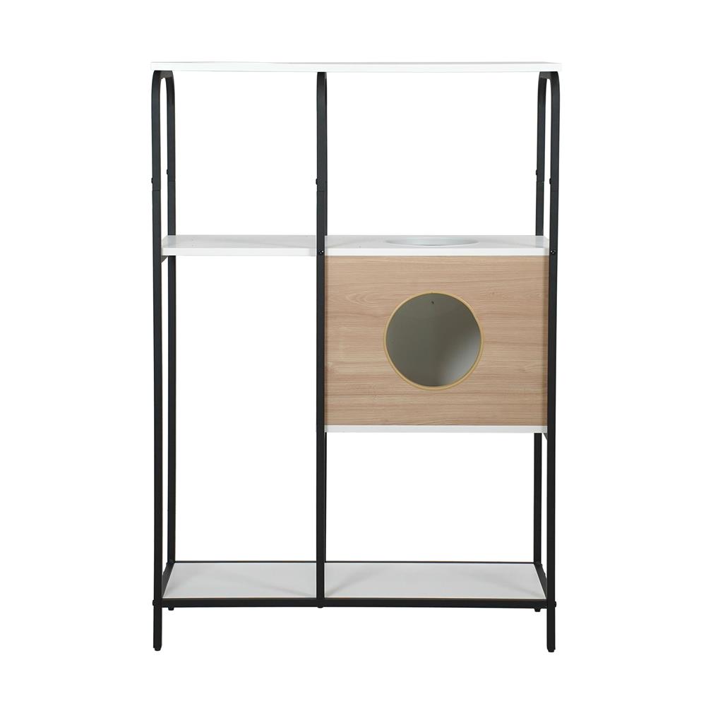 ชั้นวางของผสม 4 ชั้น FURDINI TINY GEN 1 81.8 ซม. สีธรรมชาติ/ขาว