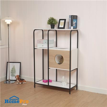 ชั้นวางของผสม 4 ชั้น FURDINI TINY GEN 1 81.8 ซม. สีธรรมชาติ/ขาว_7