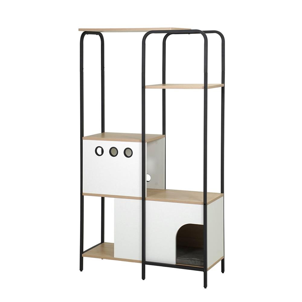 ชั้นวางของผสม 5 ชั้น FURDINI TINY GEN 2 81.8 ซม. สีธรรมชาติ/ขาว_0