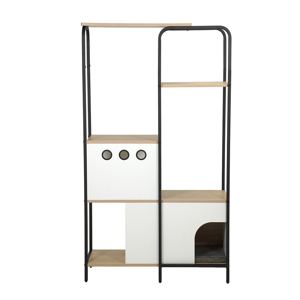 ชั้นวางของผสม 5 ชั้น FURDINI TINY GEN 2 81.8 ซม. สีธรรมชาติ/ขาว