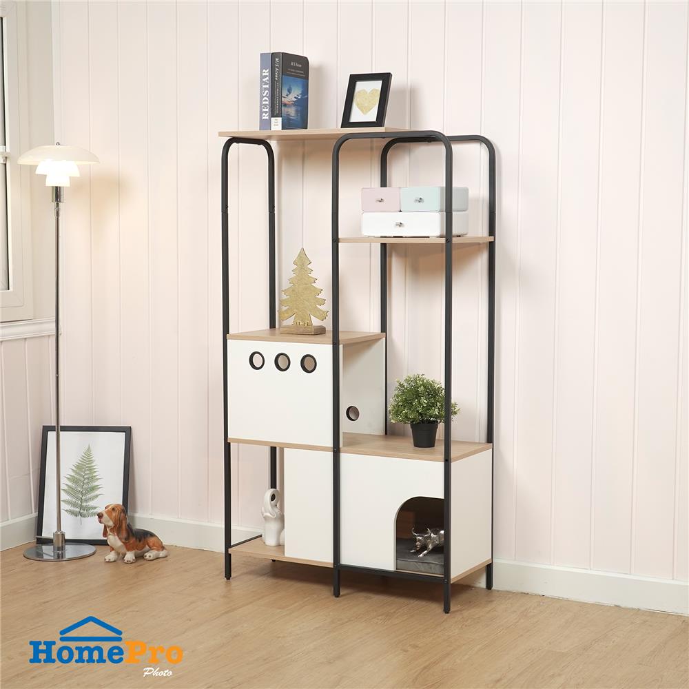 ชั้นวางของผสม 5 ชั้น FURDINI TINY GEN 2 81.8 ซม. สีธรรมชาติ/ขาว