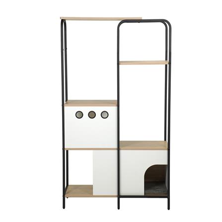 ชั้นวางของผสม 5 ชั้น FURDINI TINY GEN 2 81.8 ซม. สีธรรมชาติ/ขาว_2