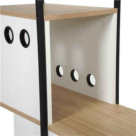 ชั้นวางของผสม 5 ชั้น FURDINI TINY GEN 2 81.8 ซม. สีธรรมชาติ/ขาว_5