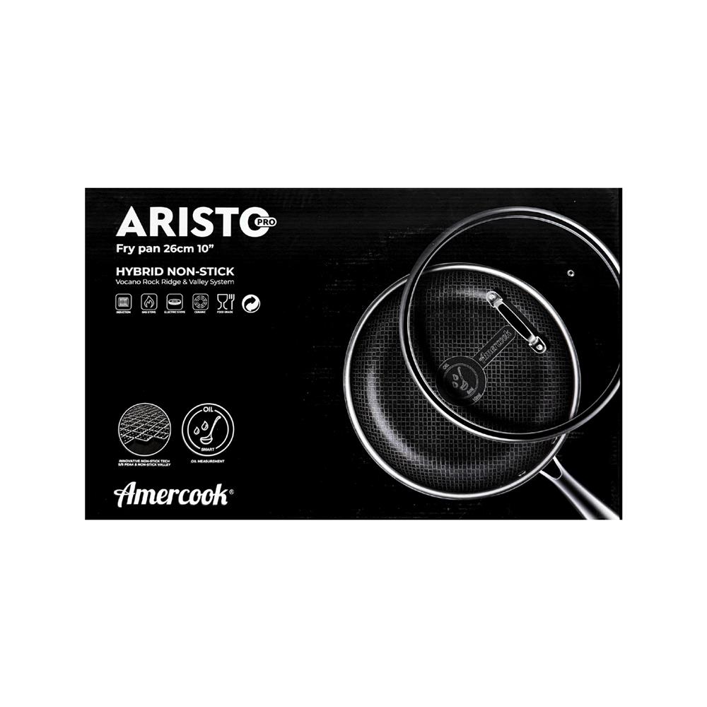 กระทะสเตนเลส 26 ซม. AMERCOOK ARISTO PRO