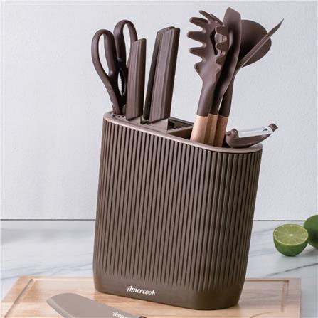 ชุดมีดและอุปกรณ์ทำอาหาร 11 ชิ้น AMERCOOK_3