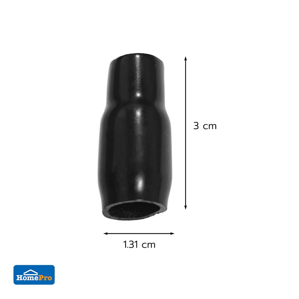 ปลอกหุ้มหางปลา ELECKTA 22-P10 สีดำ (แพ็ก 10 ชิ้น)