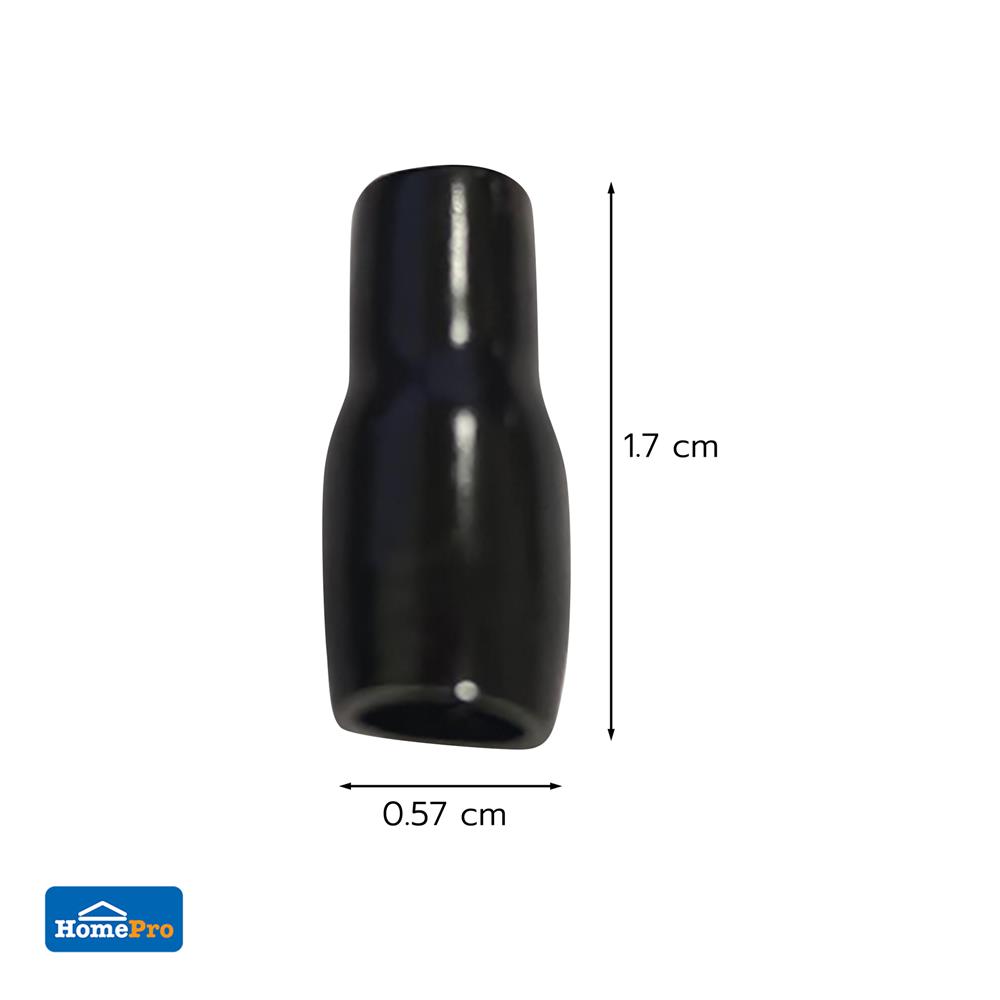 ปลอกหุ้มหางปลา ELECKTA 5.5-P10 สีดำ (แพ็ก 10 ชิ้น)