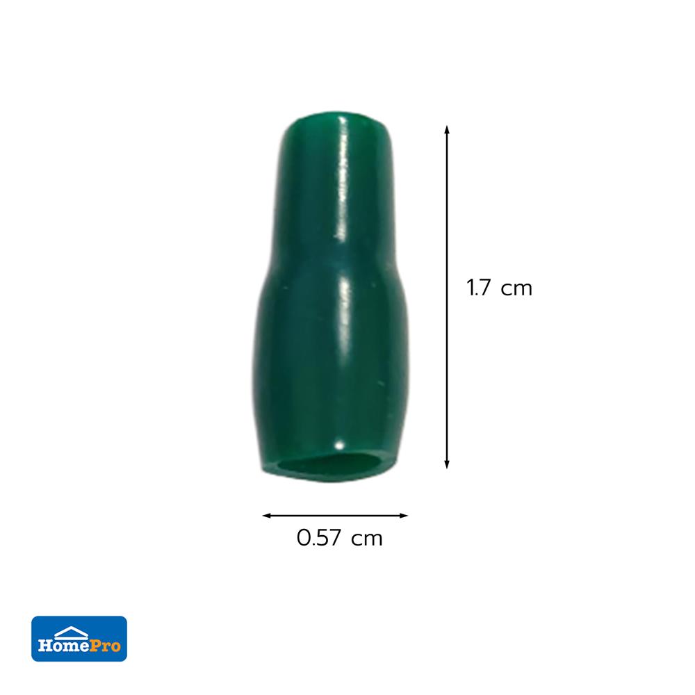 ปลอกหุ้มหางปลา ELECKTA 5.5-P10 สีเขียว (แพ็ก 10 ชิ้น)