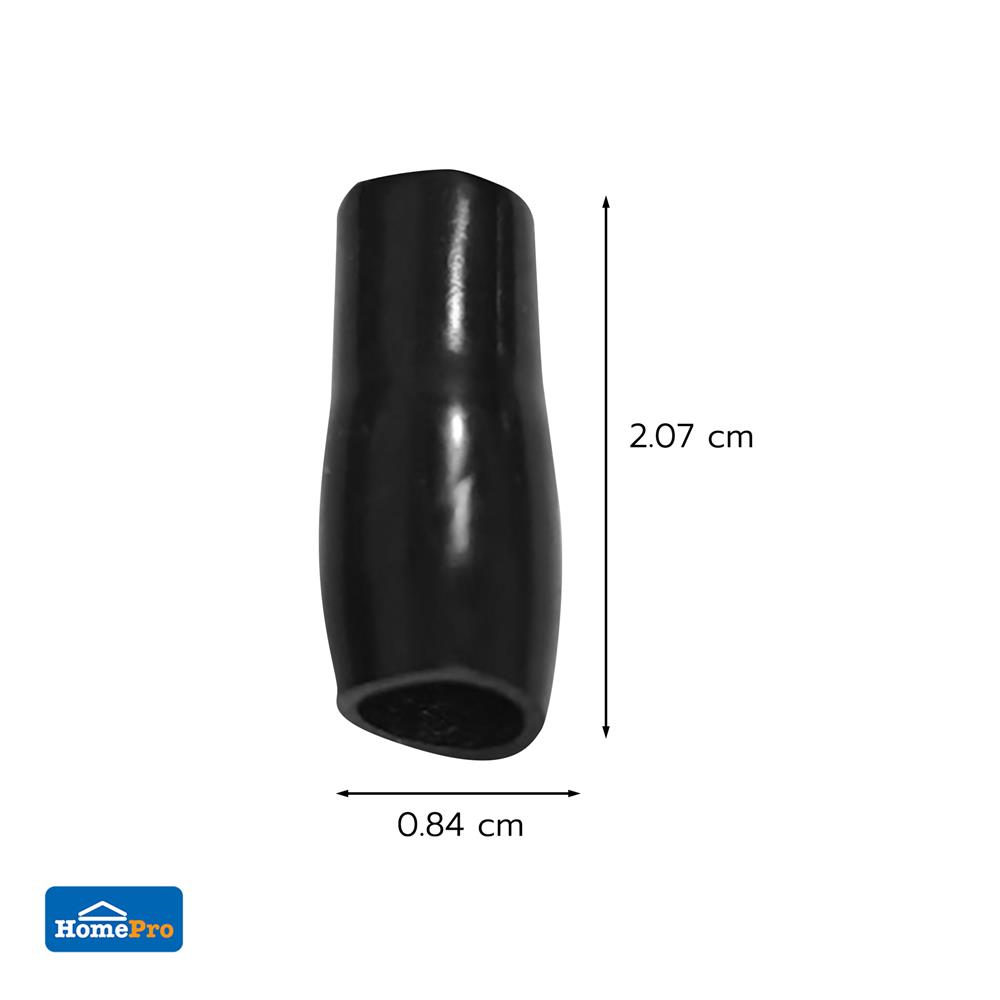 ปลอกหุ้มหางปลา ELECKTA 8-P10 สีดำ (แพ็ก 10 ชิ้น)