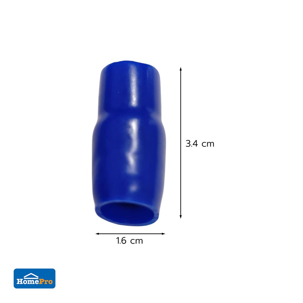 ปลอกหุ้มหางปลา ELECKTA 38-P5 สีฟ้า (แพ็ก 10 ชิ้น)