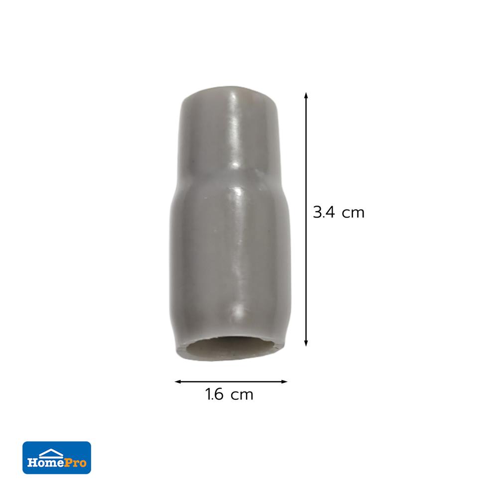 ปลอกหุ้มหางปลา ELECKTA 38-P5 สีเทา (แพ็ก 10 ชิ้น)