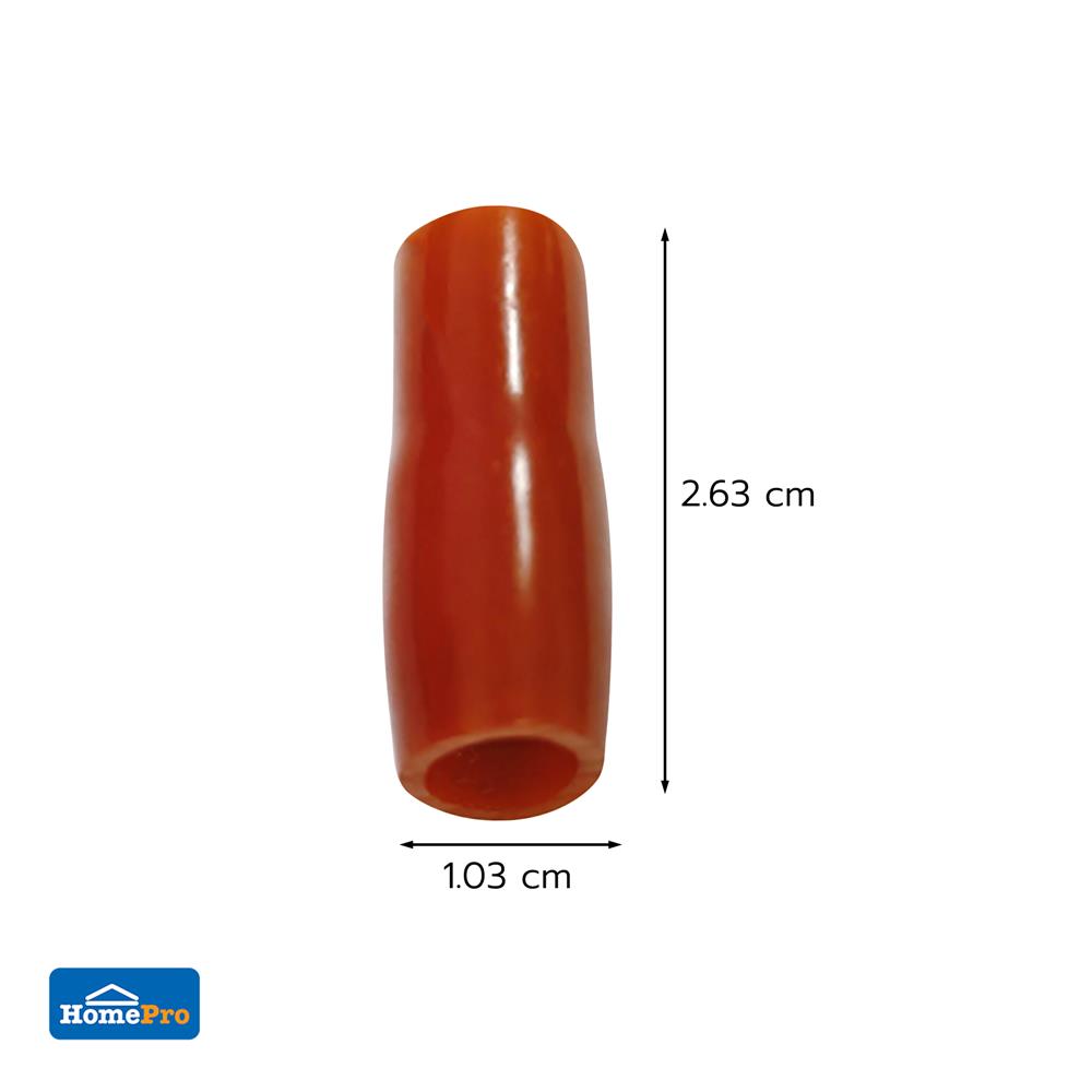 ปลอกหุ้มหางปลา ELECKTA 14-P10 สีน้ำตาล (แพ็ก 10 ชิ้น)