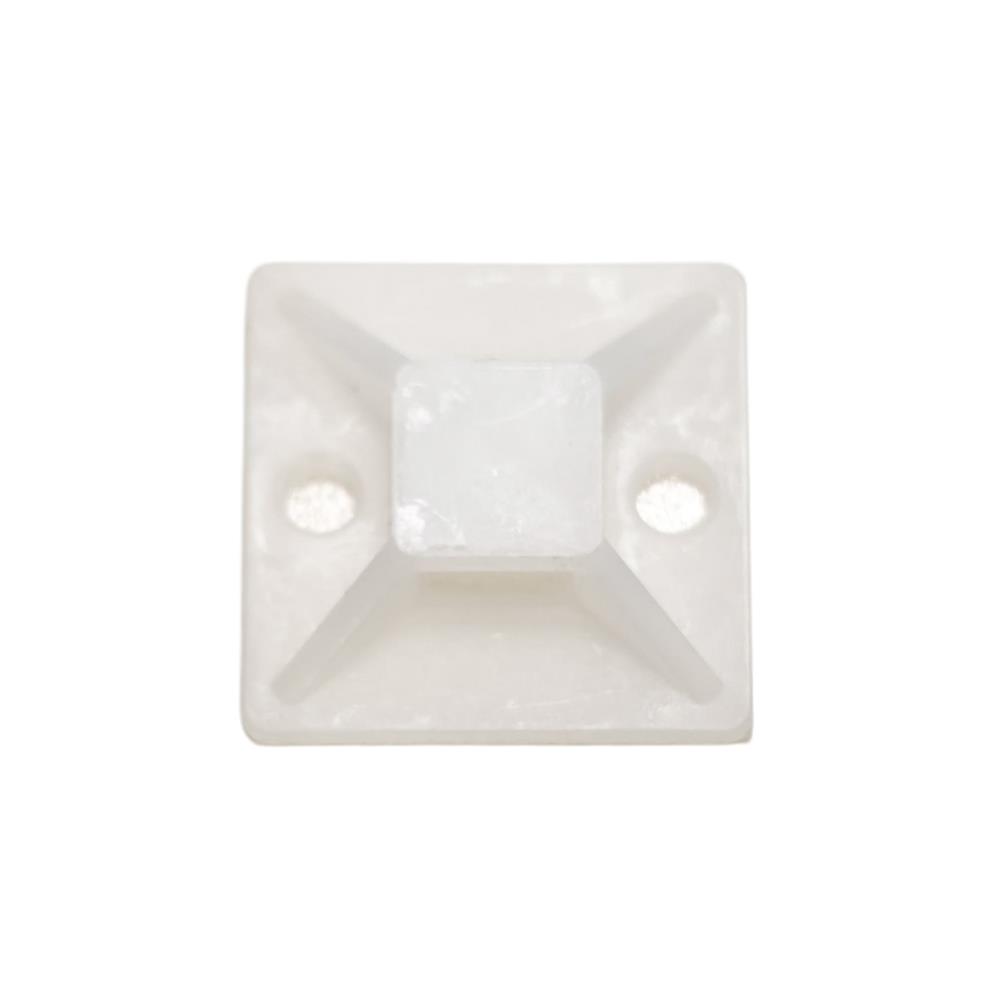 แป้นกาว ELECKTA 28x28 มม. สีขาว (แพ็ก 10 ชิ้น)