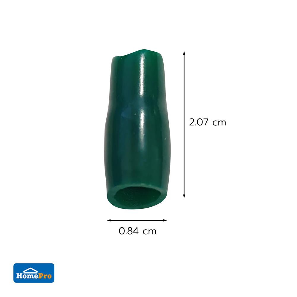 ปลอกหุ้มหางปลา ELECKTA 8-P10 สีเขียว (แพ็ก 10 ชิ้น)