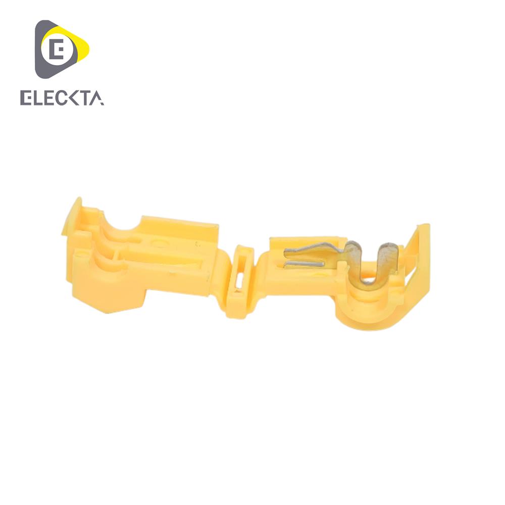 ตลับต่อสายไฟ ELECKTA 2.5 - 4.0 ตร.มม. สีเหลือง