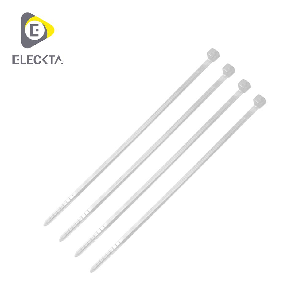 เคเบิ้ลไทร์ ELECKTA 6 นิ้ว สีขาว (แพ็ก 100 เส้น)
