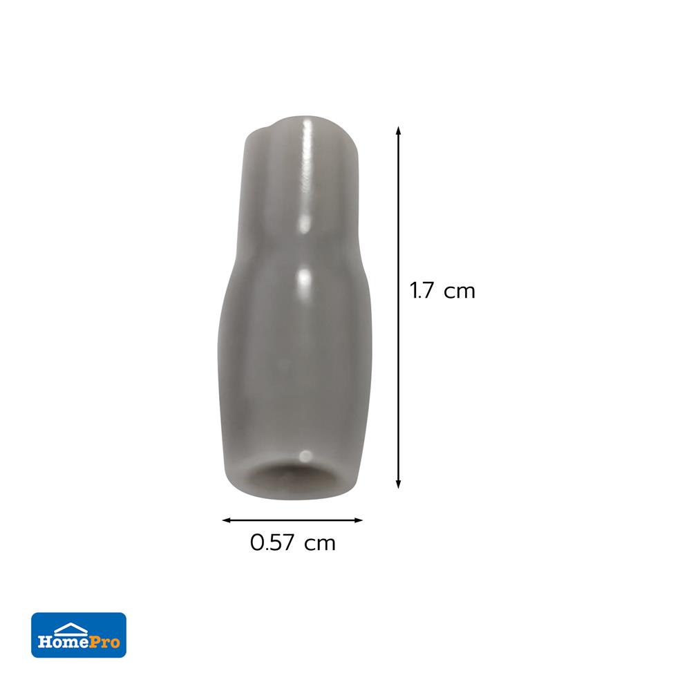 ปลอกหุ้มหางปลา ELECKTA 3.5-P10 สีเทา (แพ็ก 10 ชิ้น)