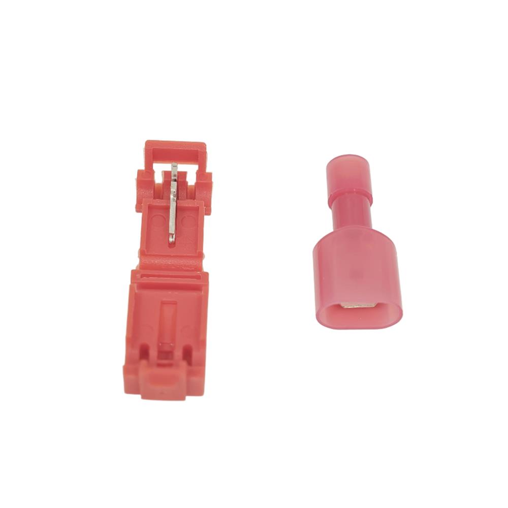 ขั้วต่อสายไฟ ELECKTA 0.5-1.0 ตร.มม. สีแดง (แพ็ก 20 ชิ้น)