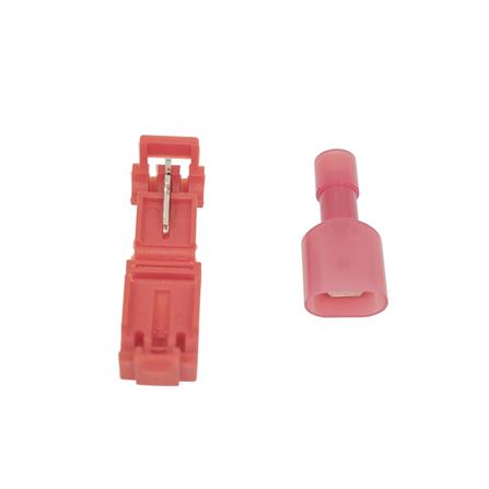 ขั้วต่อสายไฟ ELECKTA 0.5-1.0 ตร.มม. สีแดง (แพ็ก 20 ชิ้น)_2