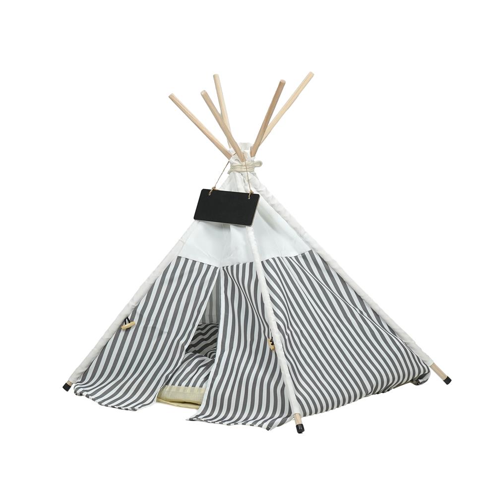 บ้านกระโจมสัตว์เลี้ยง DPETT ลายทาง