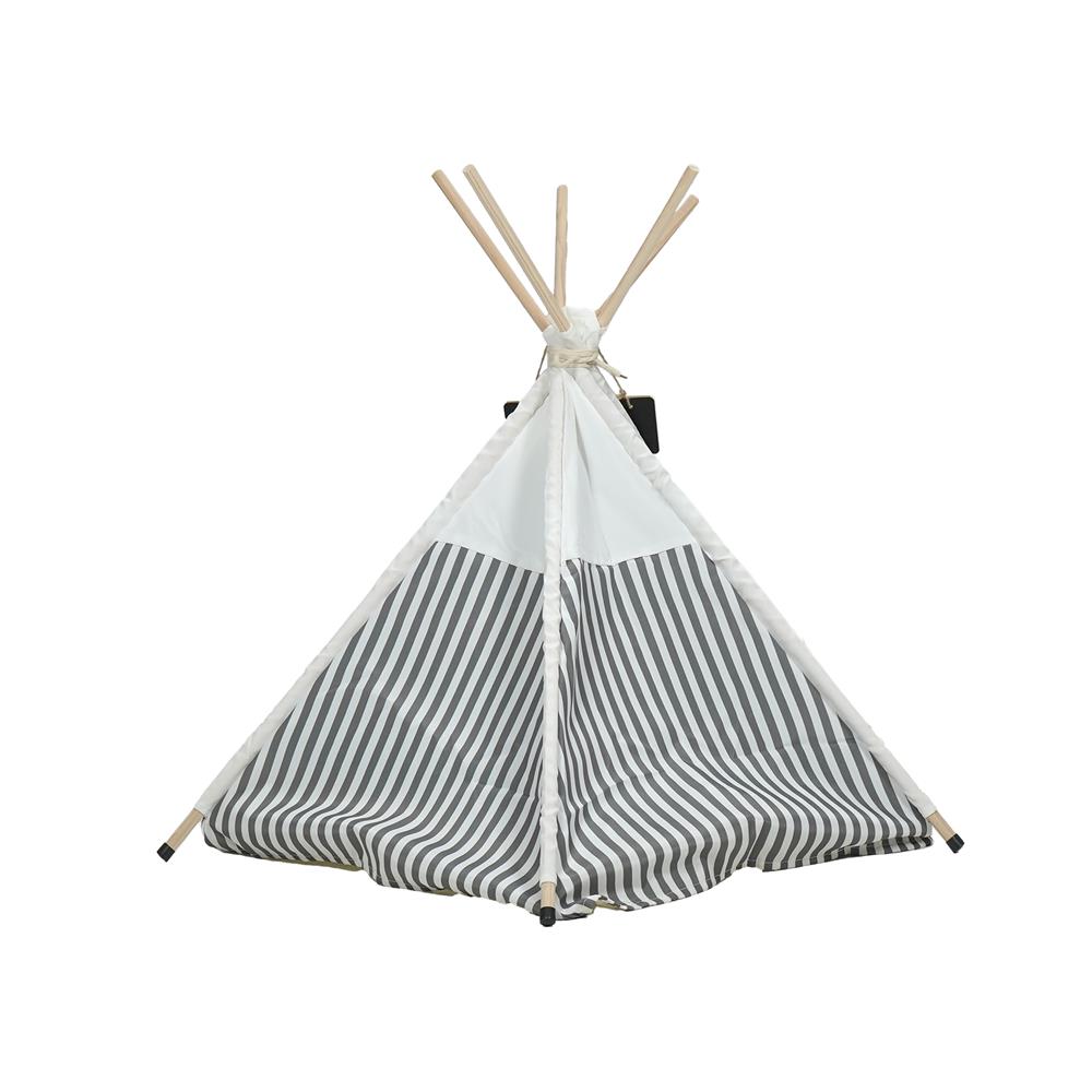 บ้านกระโจมสัตว์เลี้ยง DPETT ลายทาง